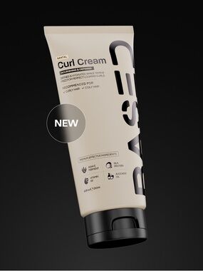 BASED Bodyworks Curl Cream 8.5oz NEW In Box Curl Defining Frizz Control